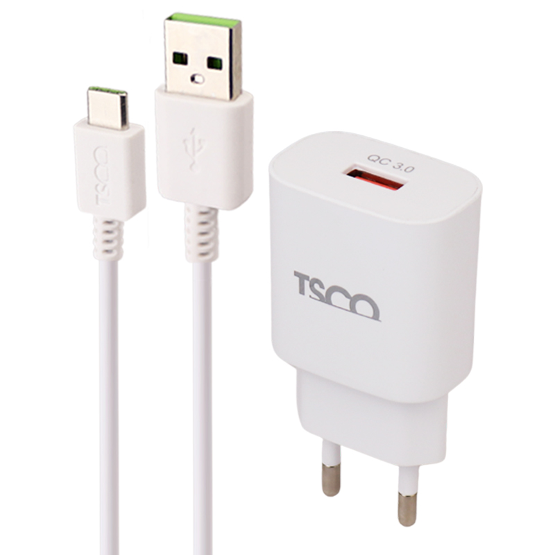 TSCO-TTC-61-QC3-3.6A-Wall-Charger-With-Type-C-Cable-7